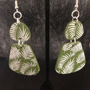 Polymer clay earrings